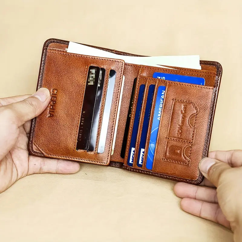 Slim Lederbrieftasche